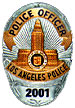 Los Angeles Police Dept. badge